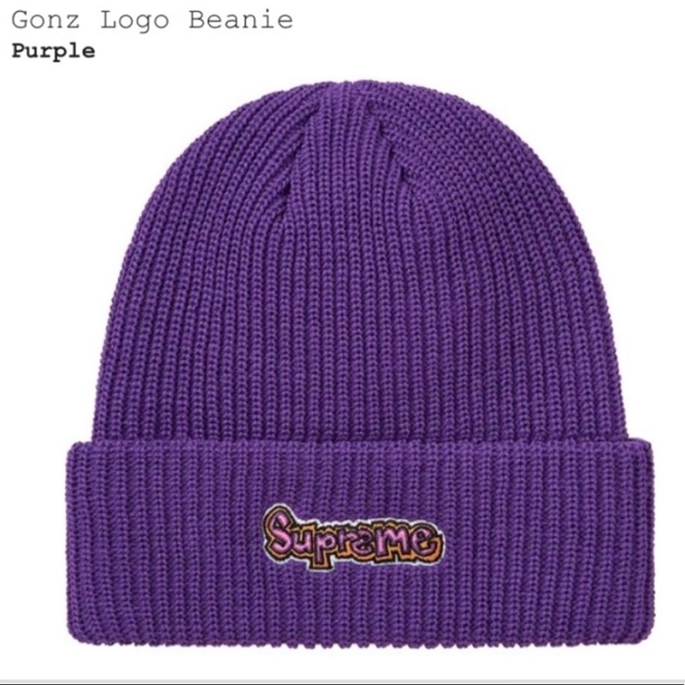 Supreme Gonz Logo Beanie